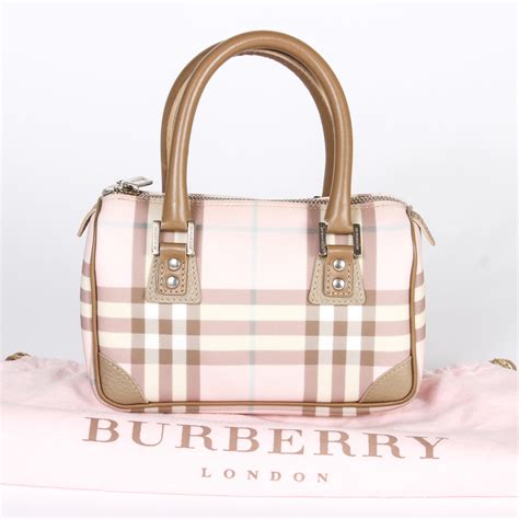 burberry dusty pink bag|burberry pink plaid handbag.